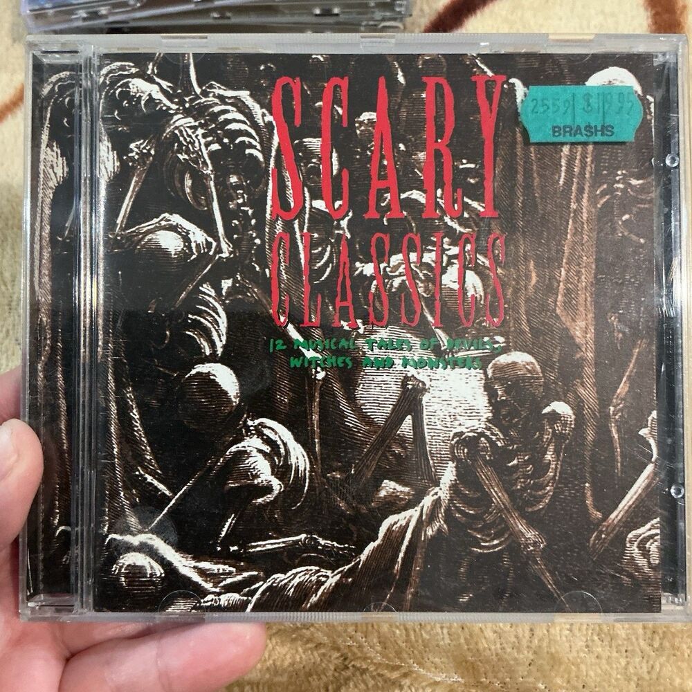 Scary Classics CD 1994 Teldec 12 Musical Tales Devils Witches Monsters Halloween